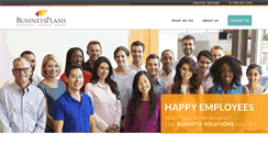 Desktop Screenshot of businessplansinc.com